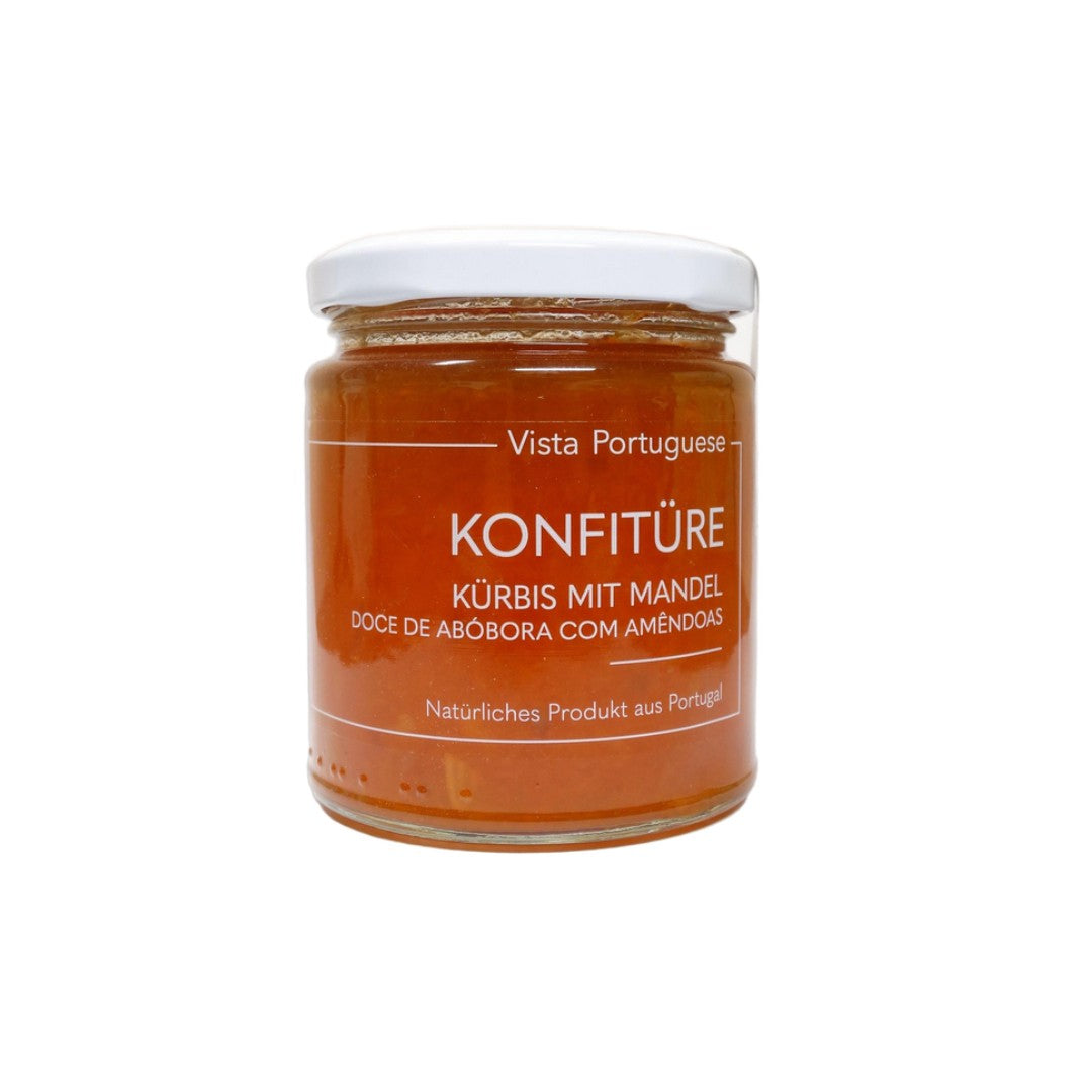 Konfitüre Kürbis mit Mandeln