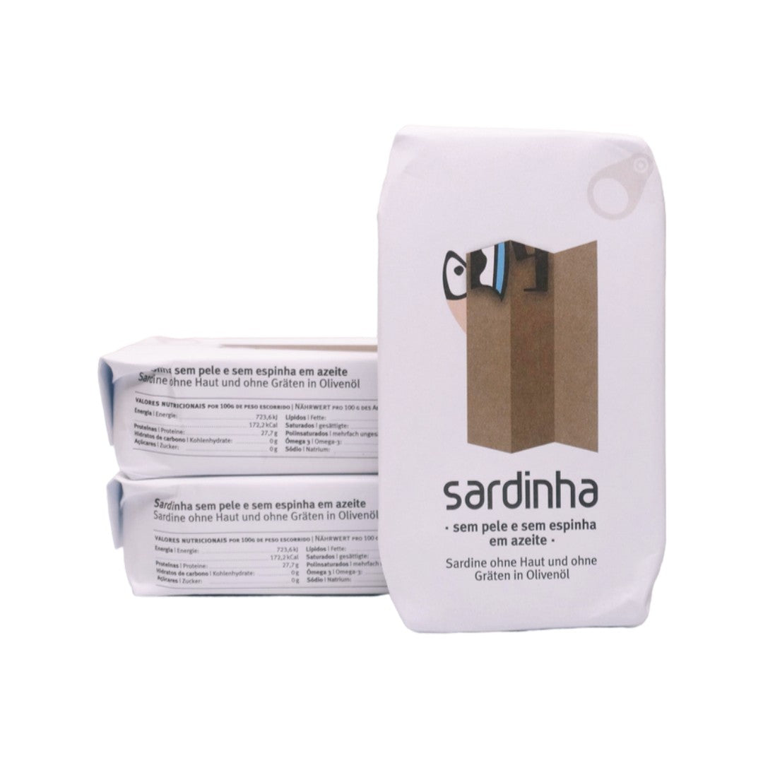 Sardinen ohne Haut und Gräten in Olivenöl, 120g