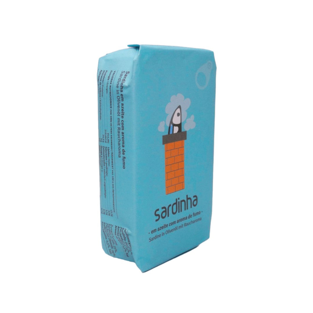 Sardinen in Olivenöl mit Raucharoma, 120g