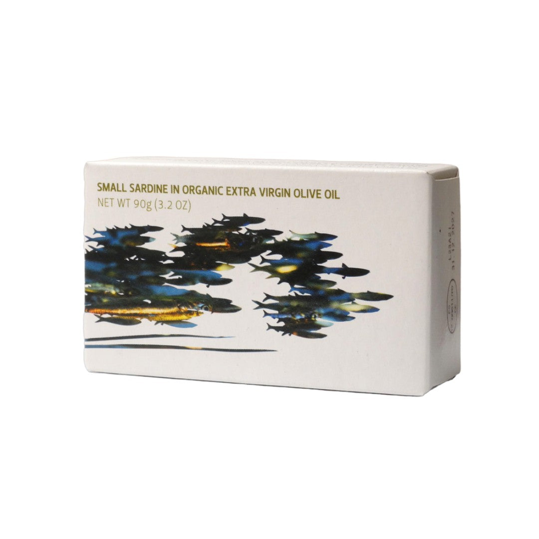Kleine Sardinen in nativem Bio-Olivenöl extra, 120g