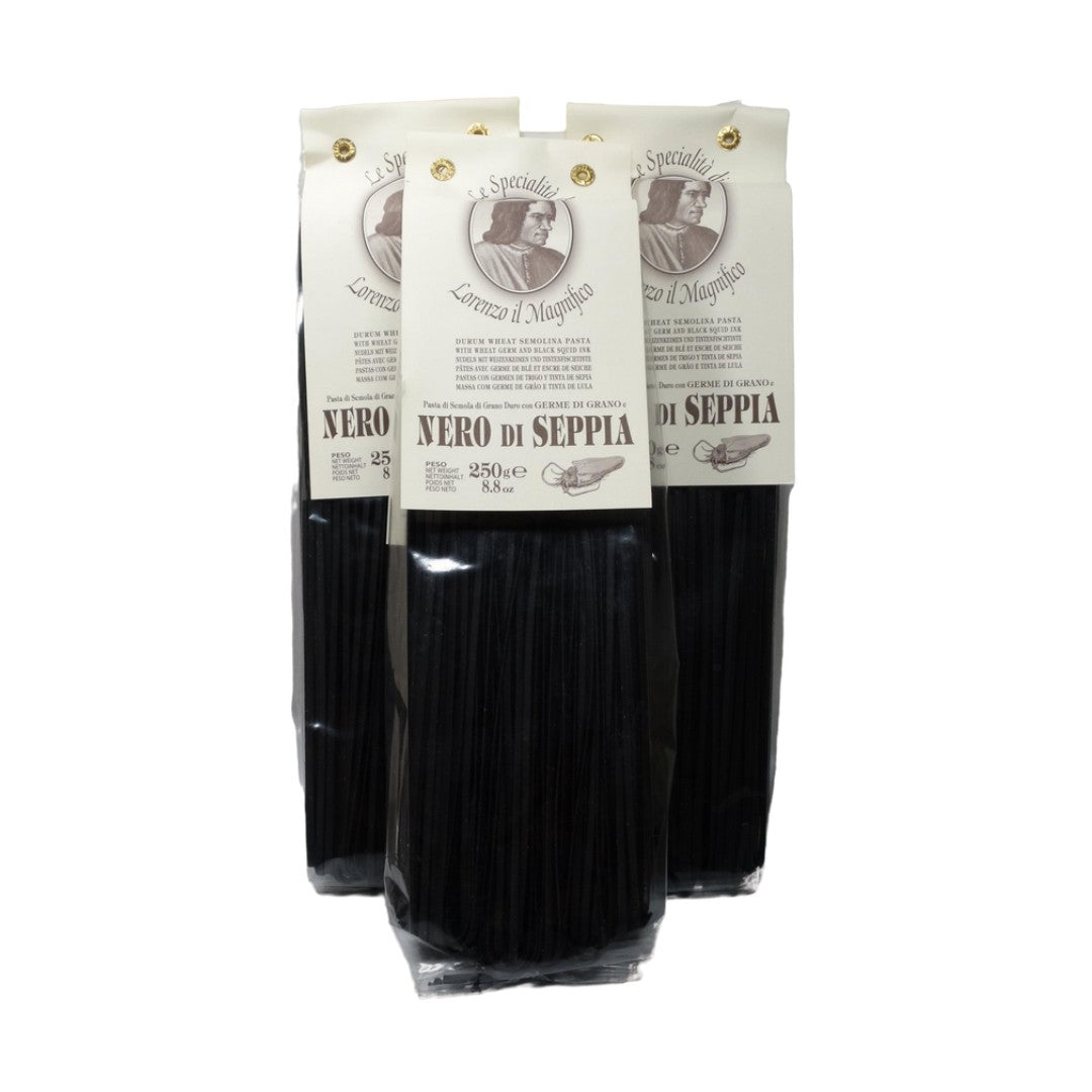 Schwarze Linguine mit Tintenfischtinte, 250g