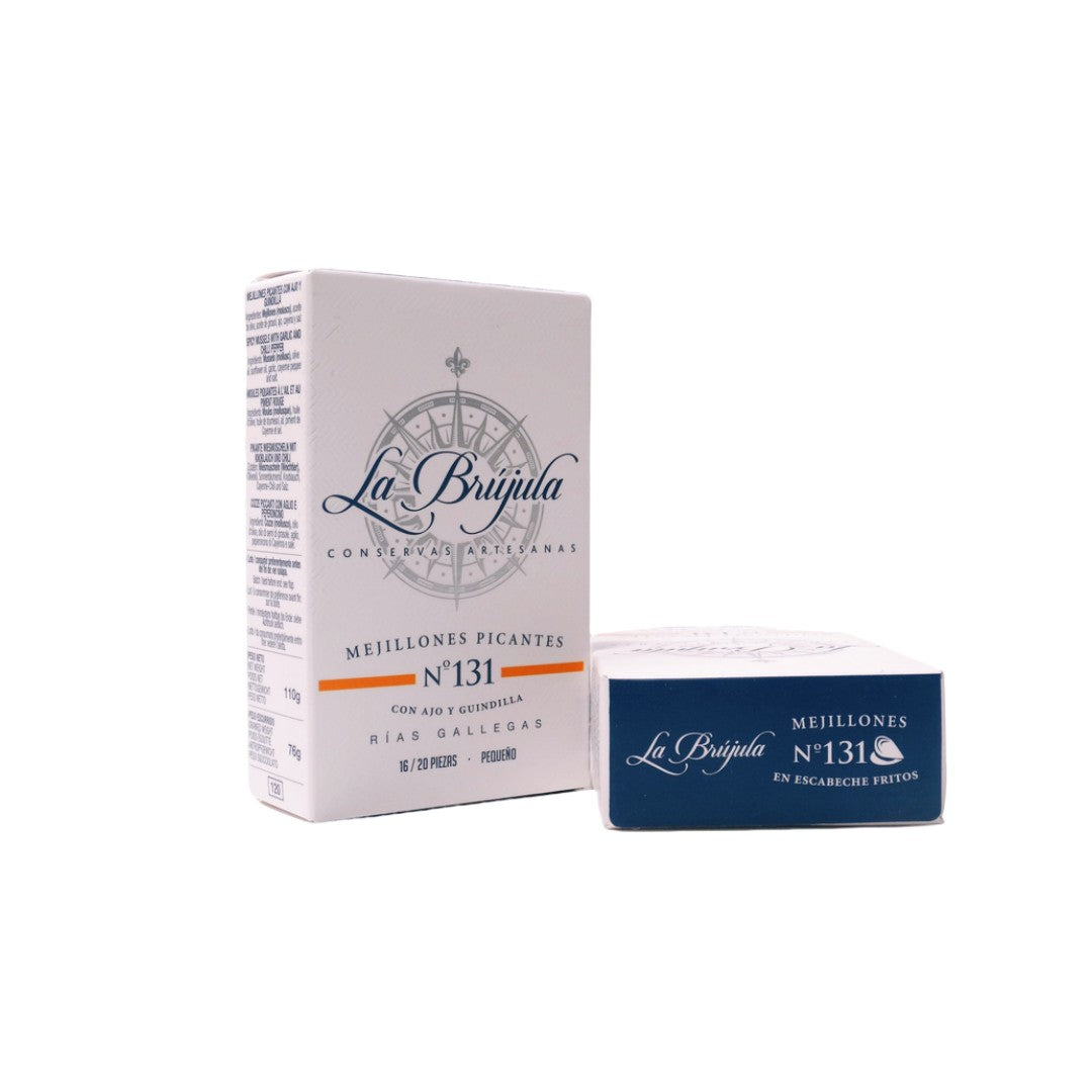 N°131 – pikante Miesmuscheln mit Knoblauch und Chili, 111,0 – Sardine ... N°131 – pikante Miesmuscheln mit Knoblauch und Chili, 111,0 – Sardine ...