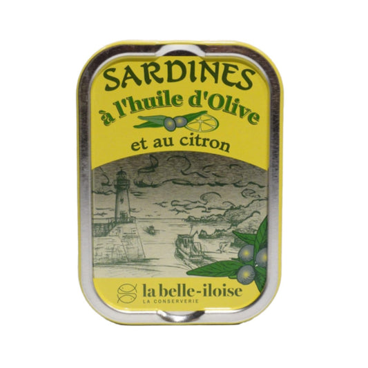 Sardine mit Zitrone und Olivenöl, 115g