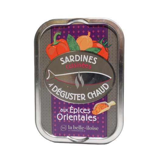 Warme Sardinen mit orientalischen Gewürzen, 115 g
