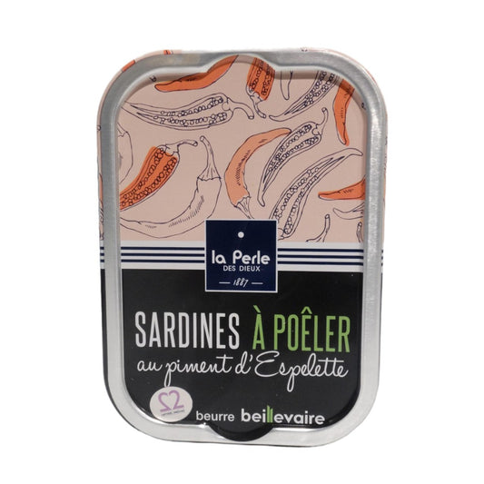 Warme Sardinen in Fassbutter und Piment d’Espelette, 115g