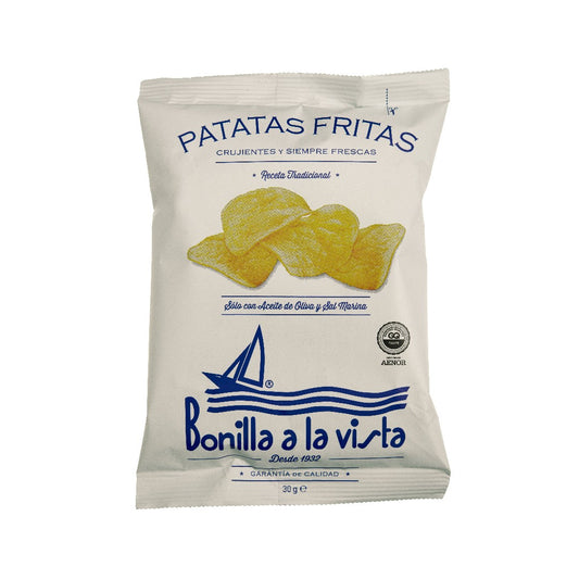 Patatas Fritas mit Olivenöl und Meersalz, 30g